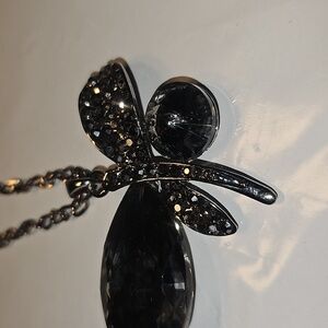 Elegant Silver Butterfly Pendant Necklace